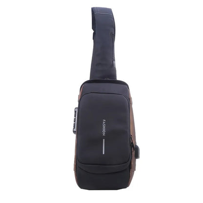 Anti-theft Men Motorcycle Sling Bag